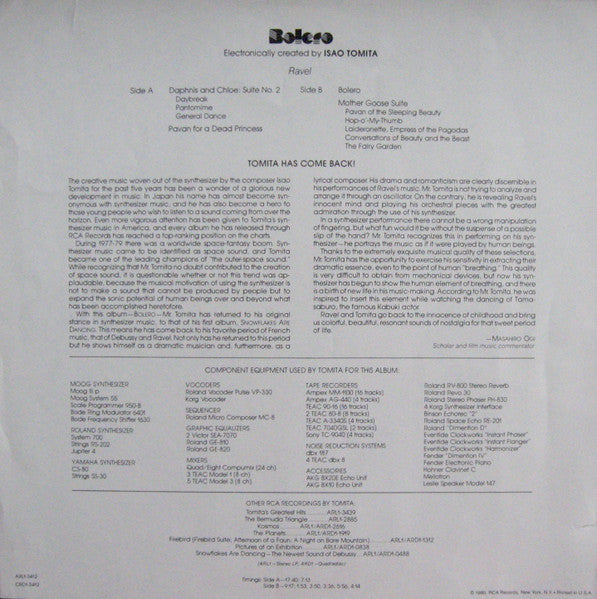 Bolero - secondary