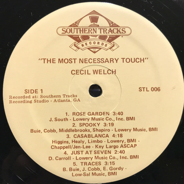 Cecil Welch And The Necessary Touch - The Most Necessary Touch