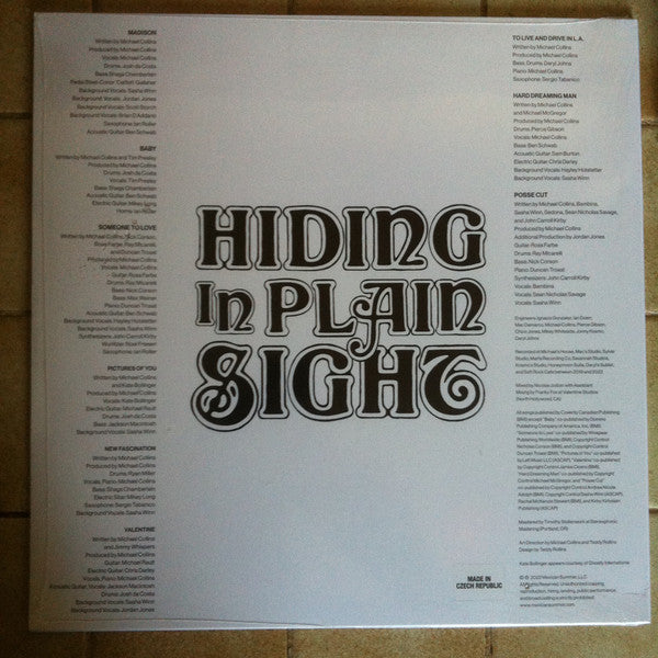 Hiding In Plain Sight - secondary