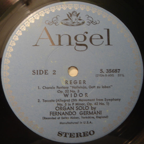 Works By Reger, Widor, Liszt, Franck - secondary