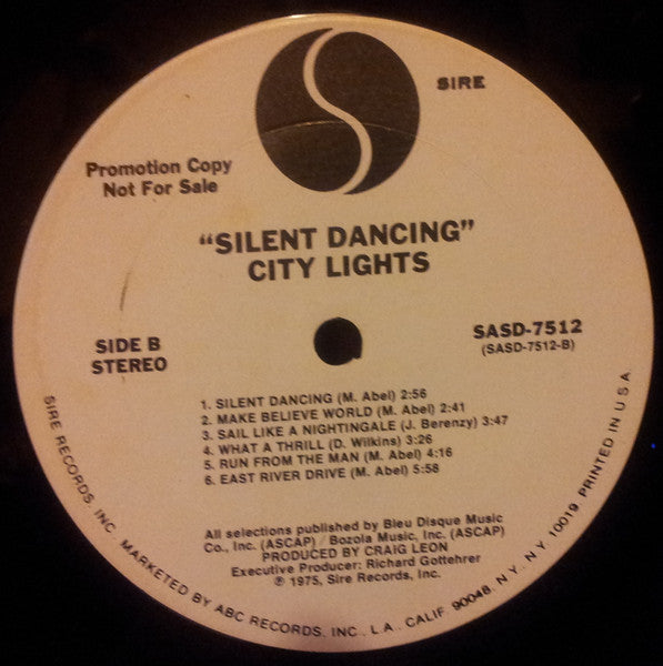 Silent Dancing - secondary