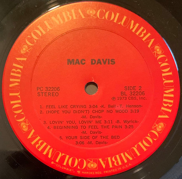 Mac Davis - secondary