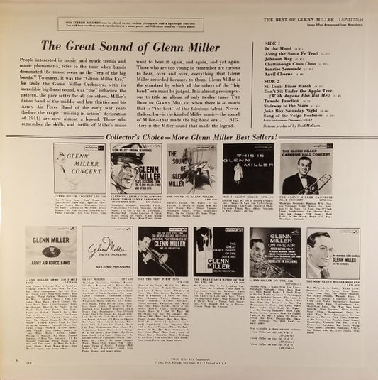The Best Of Glenn Miller - secondary
