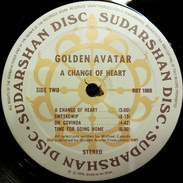 Golden Avatar - A Change Of Heart