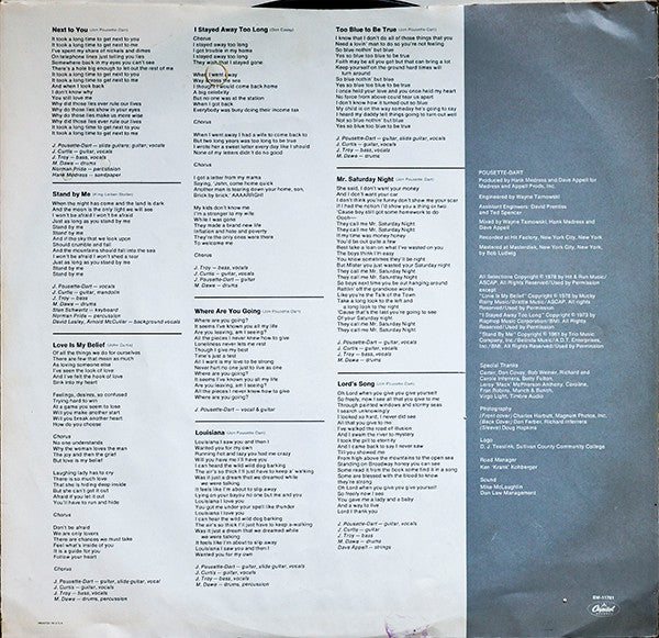 Pousette-Dart Band - 3