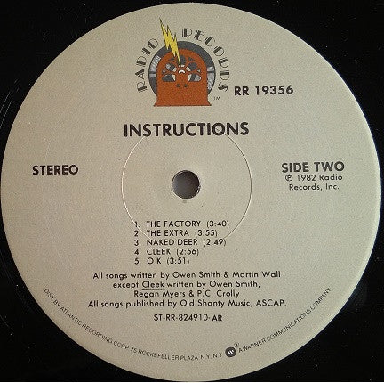 Instructions - Instructions