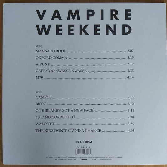 Vampire Weekend - secondary