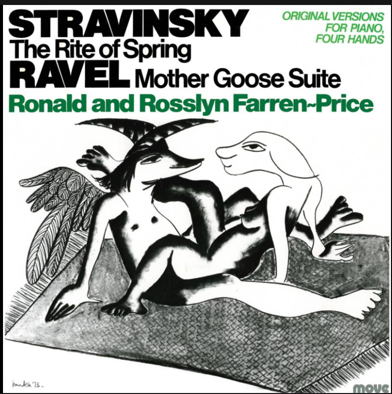 Ronald Farren-Price, Rosslyn Farren-Price - The Rite of Spring / Mother Goose Suite (Original Versions For Piano, Four Hands)