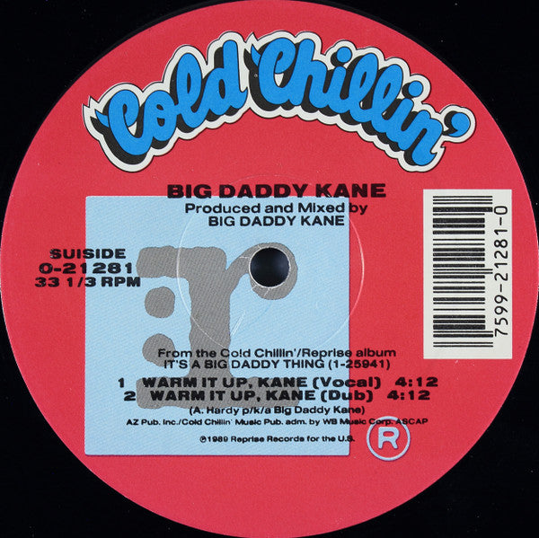 12" Single: Big Daddy Kane - Smooth Operator / Warm It Up Kane