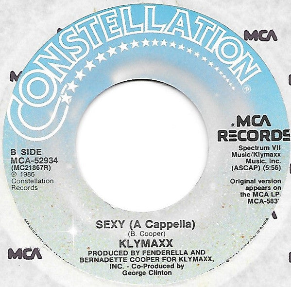 7" Single: Klymaxx - Sexy
