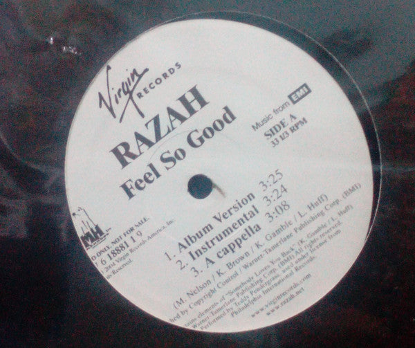 12" Single: Razah - Feel So Good