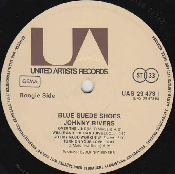 Johnny Rivers - Blue Suede Shoes