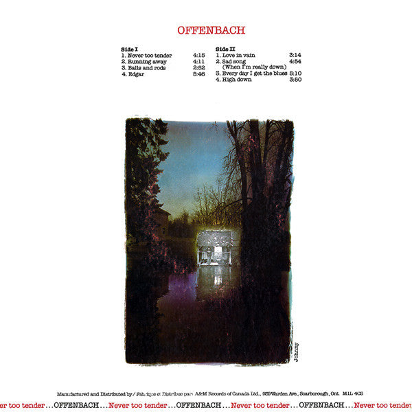 Offenbach - Never Too Tender