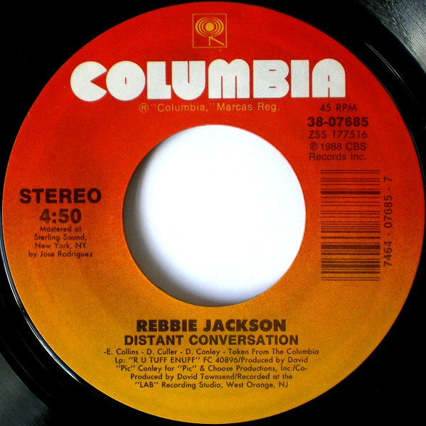 7" Single: Rebbie Jackson - Plaything