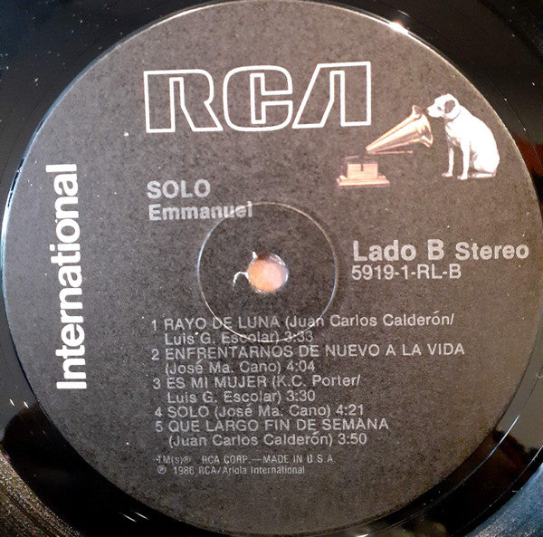 Emmanuel - Solo