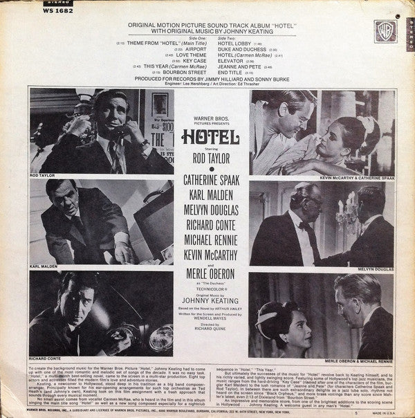 John Keating - Hotel - Original Motion Picture Sound Track