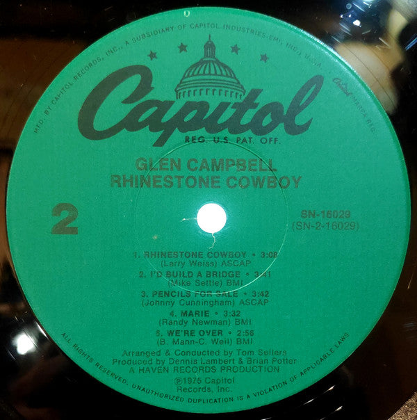 Glen Campbell - Rhinestone Cowboy