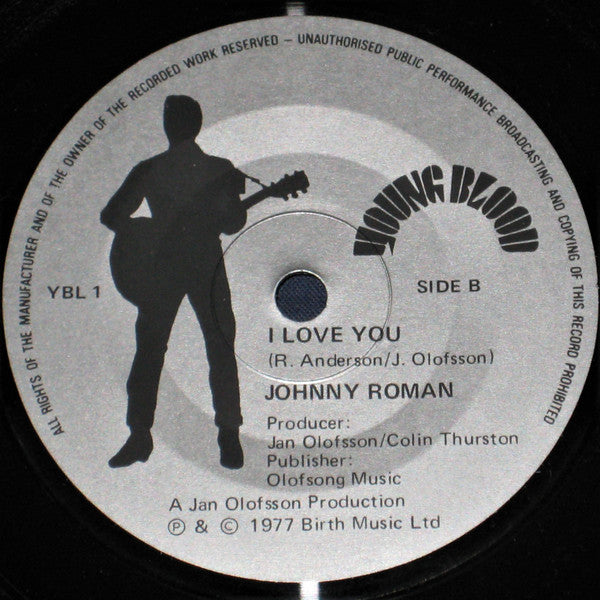 7" Single: Johnny Roman - King Of Rock 'n' Roll