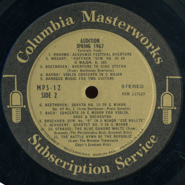 Various - Audition Spring 1967