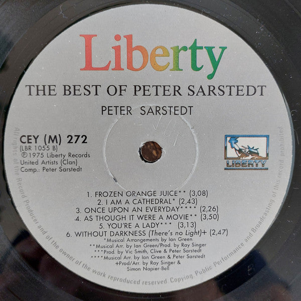 Peter Sarstedt - The Best Of Peter Sarstedt