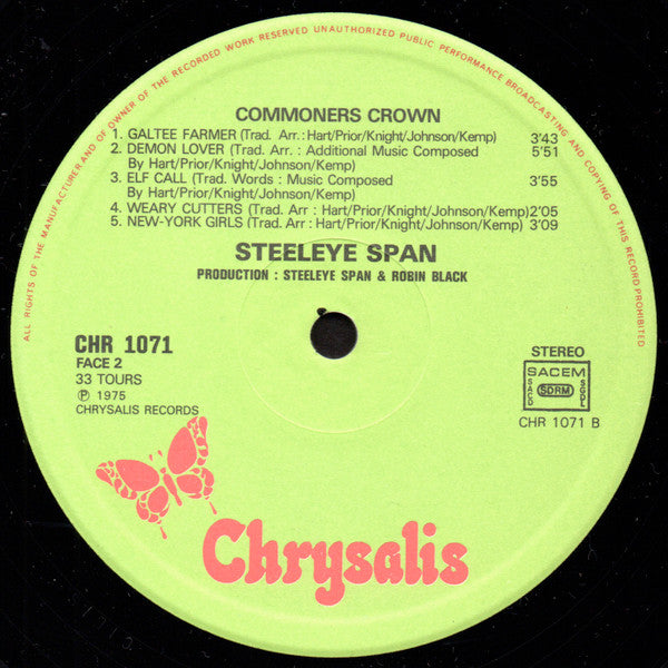 Steeleye Span - Commoners Crown