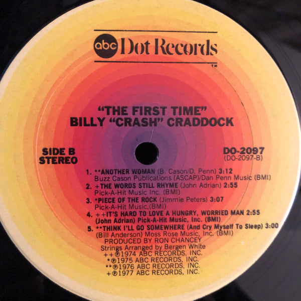 Billy 'Crash' Craddock - The First Time