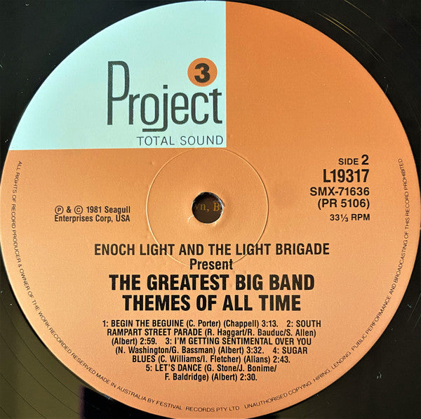 Enoch Light And The Light Brigade - The Greatest Big Band Themes Of All Time