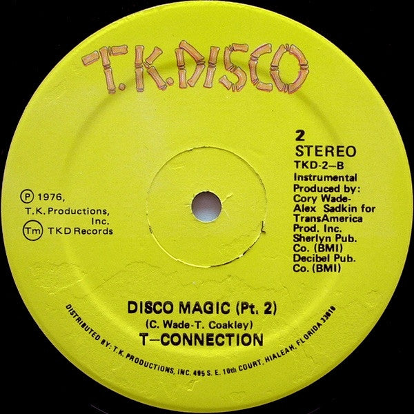 12" Single: T-Connection - Disco Magic