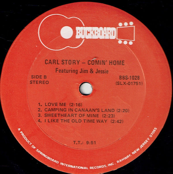 Carl Story, Jim & Jesse - Comin' Home