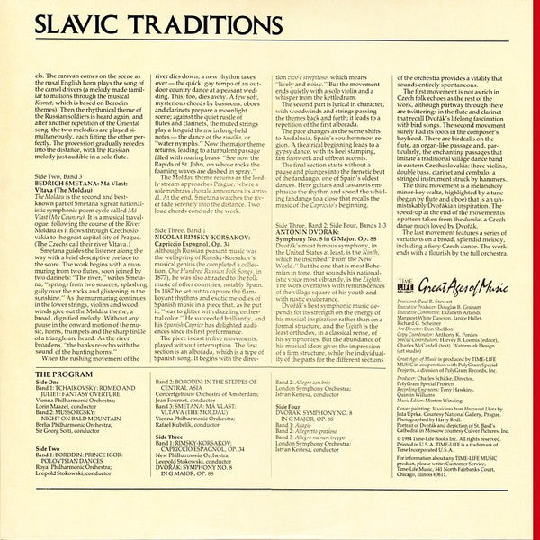 Pyotr Ilyich Tchaikovsky, Modest Mussorgsky, Alexander Borodin, Bedřich Smetana, Nikolai Rimsky-Korsakov, Antonín Dvořák - Slavic Traditions