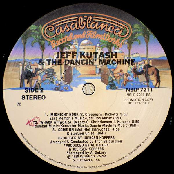 Jeff Kutash, Dancin' Machine - Jeff Kutash And The Dancin' Machine