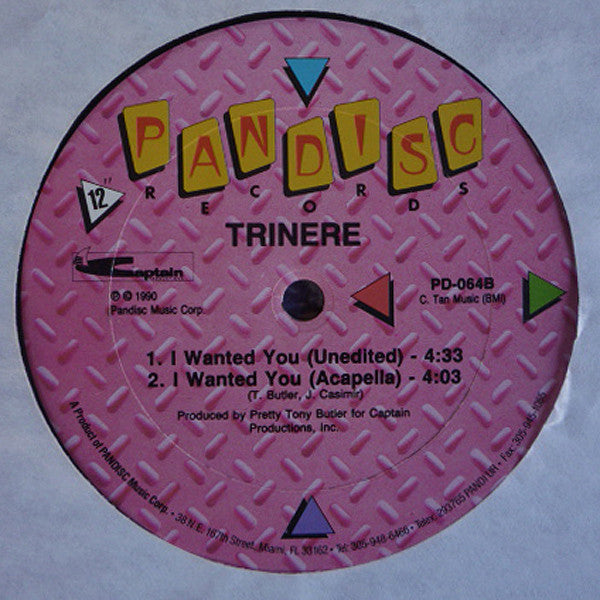 12" Single: Trinere - I Wanted You
