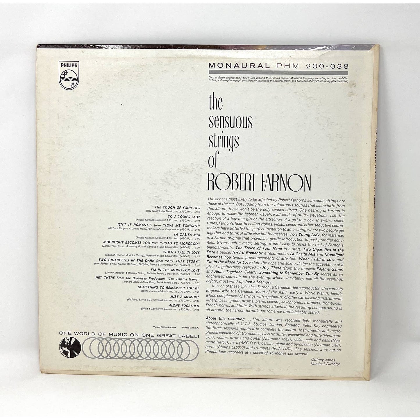 Robert Farnon - The Sensuous Strings of Robert Farnon