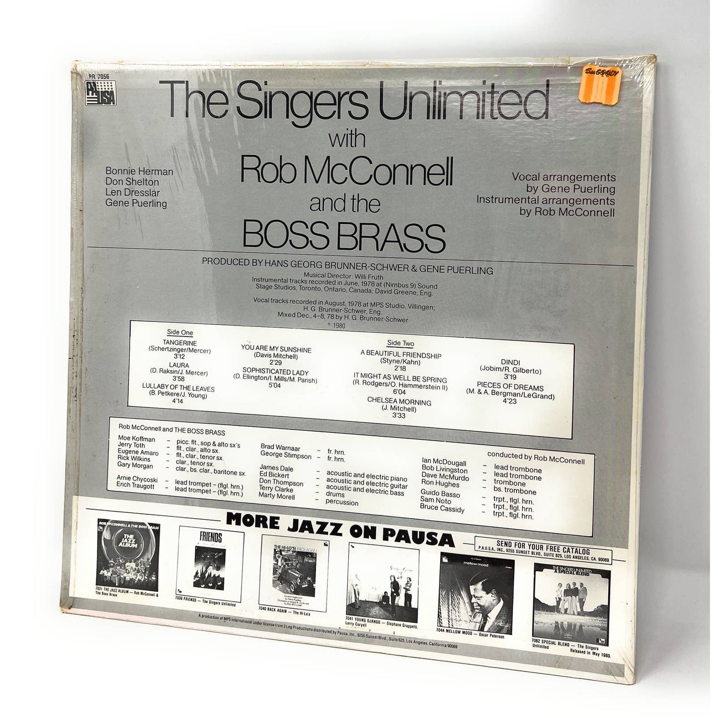The Singers Unlimited - With Rob McConnell & Boss Brass