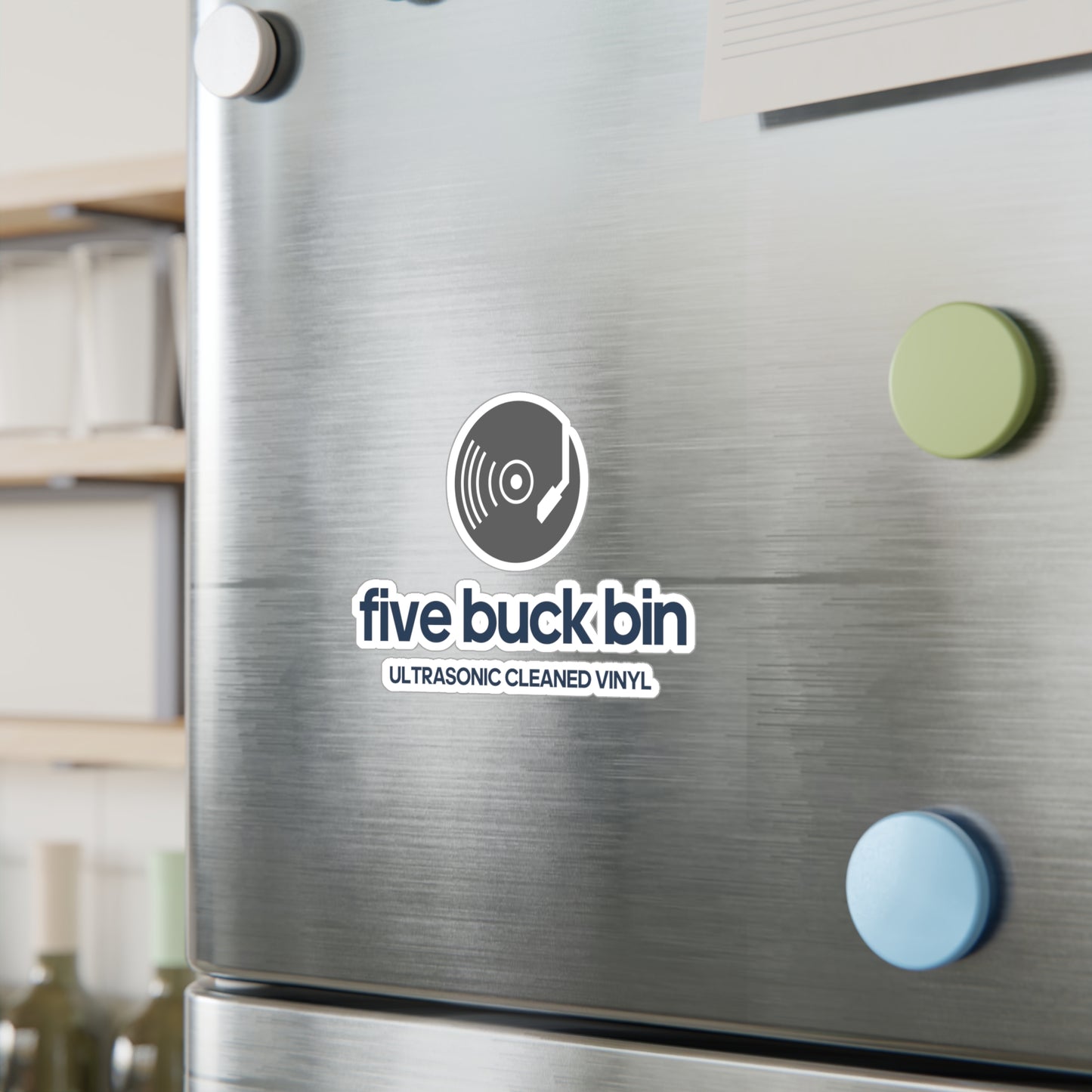 Five Buck Bin Vinyl Decal