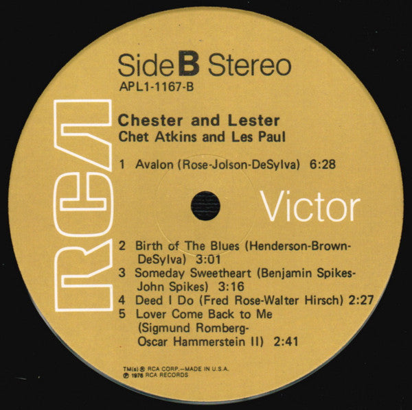 Chester & Lester - secondary
