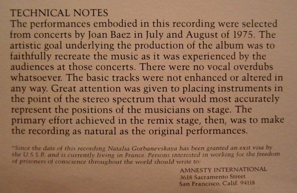 Joan Baez - From Every Stage