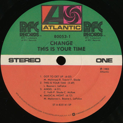 Change - This Is Your Time