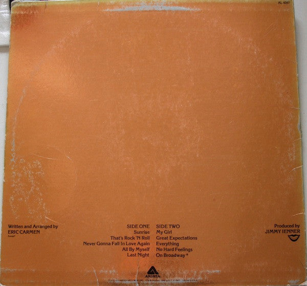 Eric Carmen - secondary