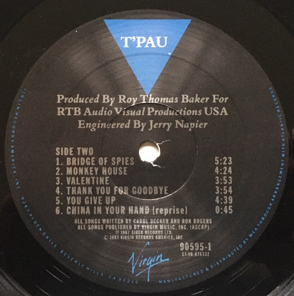 T'Pau - secondary