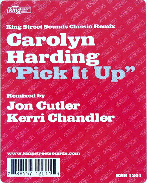 12" Single: Carolyn Harding - Pick It Up (Remix)