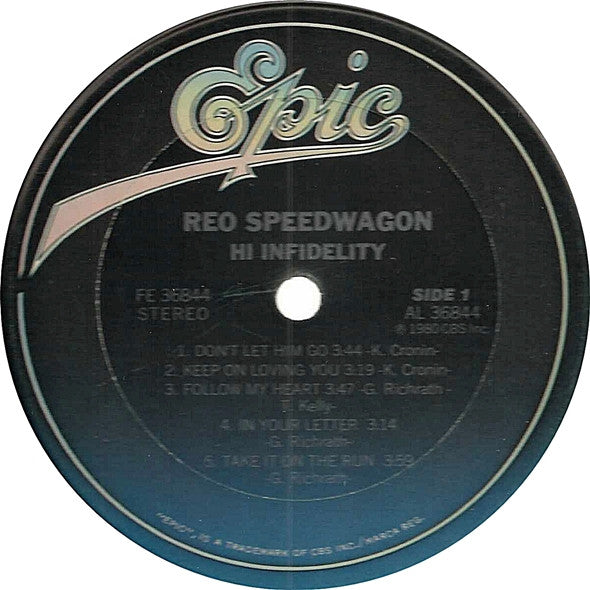 Hi Infidelity - secondary