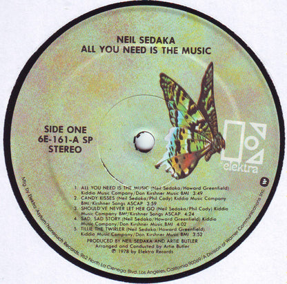 Neil Sedaka - All You Need Is The Music