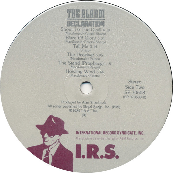 The Alarm - Declaration