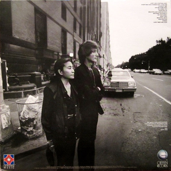 Double Fantasy - secondary