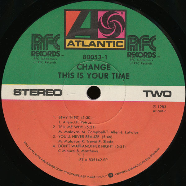 Change - This Is Your Time
