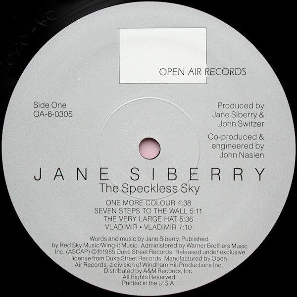 The Speckless Sky - secondary