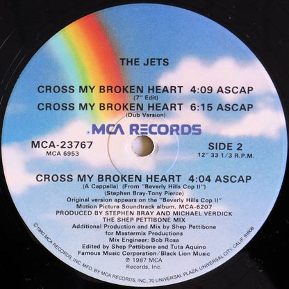 Cross My Broken Heart - secondary