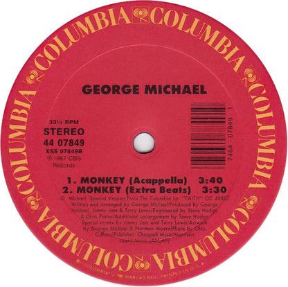 12" Single: George Michael - Monkey