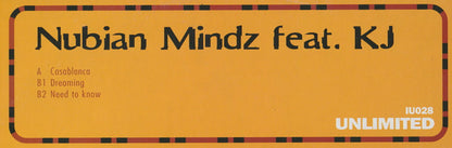 12" Single: Nubian Mindz, KJ - Casablanca
